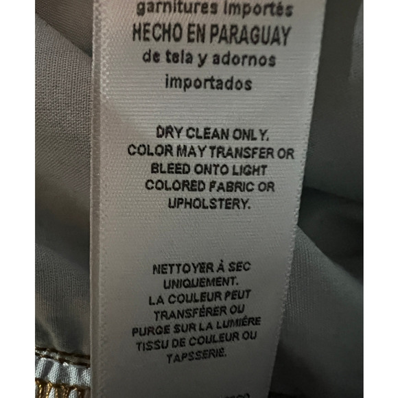 FRAME DENIM WOMENS SIZE 24 DOROTHY JEAN FRAYED HEM MIDI SKIRT BLUE NEW - Picture 10 of 11